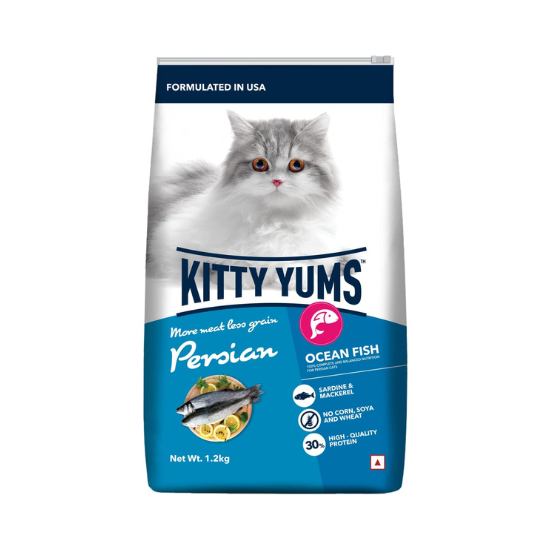 Kitty Yums Persian Ocean Fish Cat Dry Food (1.2kg)