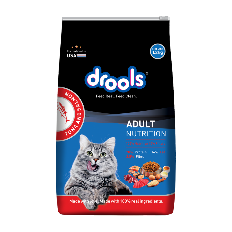 Tuna & Salmon Adult Cat Dry Food
